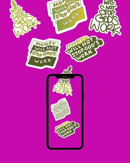 The God's Work Digital Sticker Set
