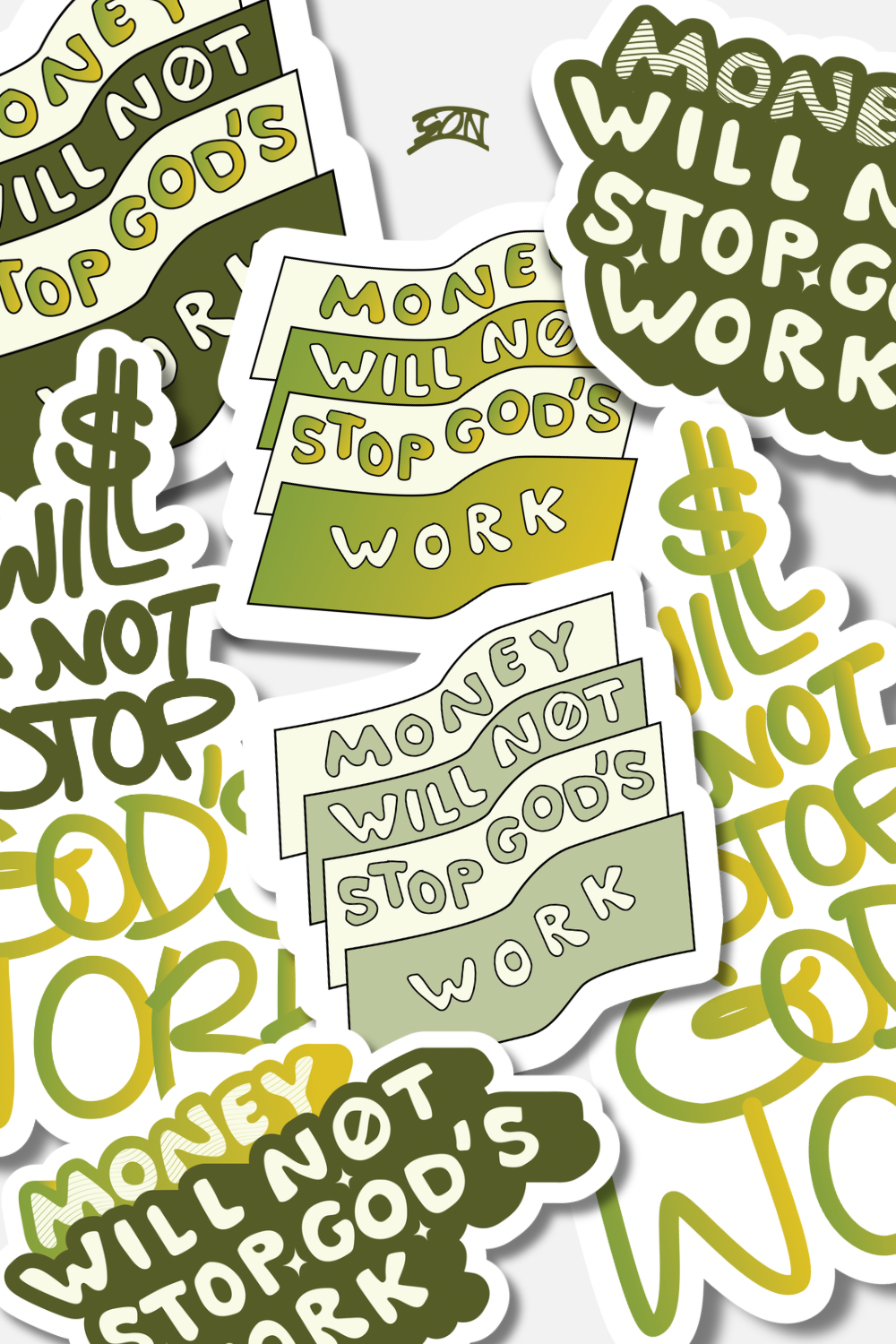 The God's Work Digital Sticker Set